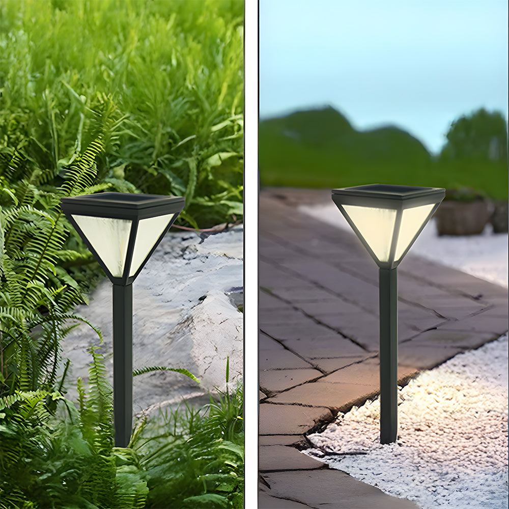 Antique Solar Garden Lights | Waterproof Outdoor Lighting | Energy-Efficient LED | 22.2 Aluminium & Glass | Brick by Brick London 3