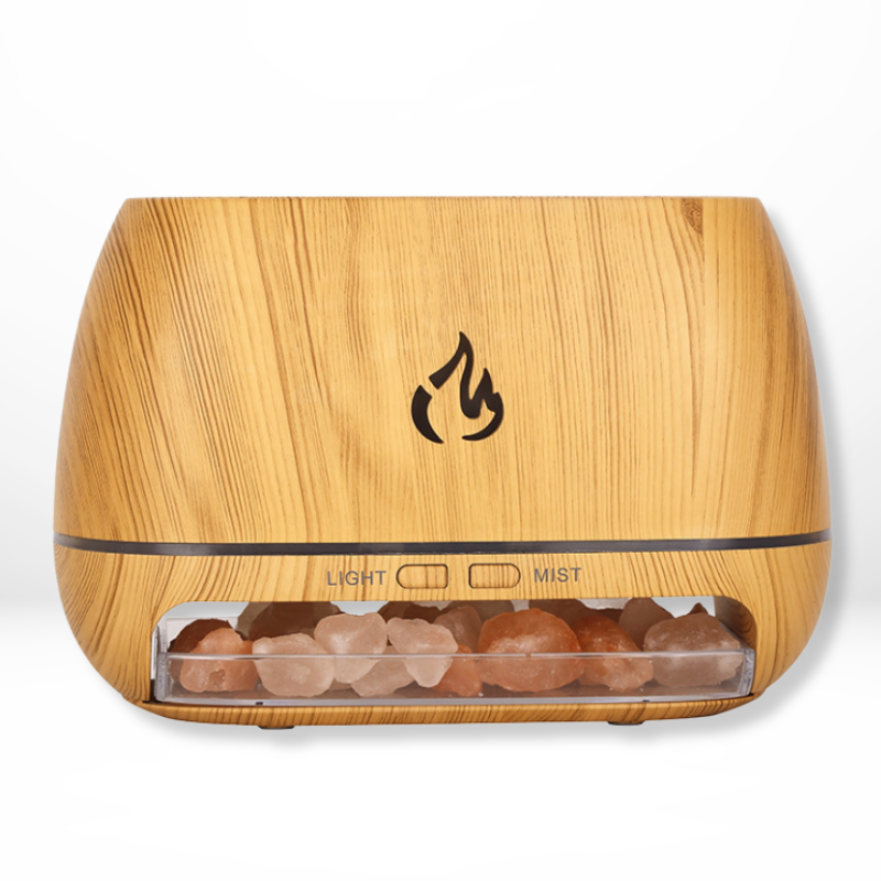 Aroma Diffuser – Himalayan Salt – Height 6.5 Inches – Rechargeable Wireless Design for Relaxation 0