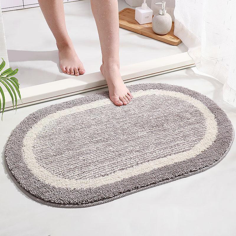 Bath Runner – Soft Microfiber – 20 × 31 Inches – Non Slip and Stylish for Bathroom 1