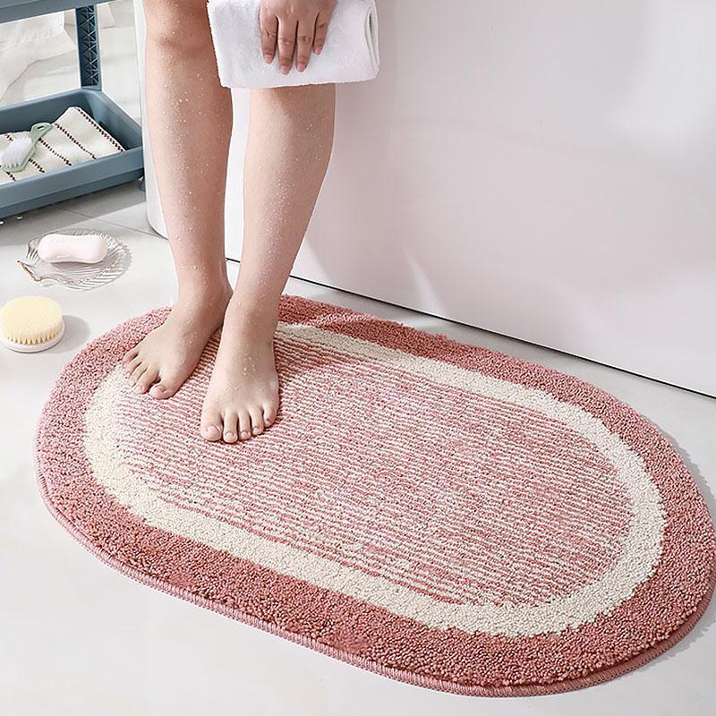 Bath Runner – Soft Microfiber – 20 × 31 Inches – Non Slip and Stylish for Bathroom 3
