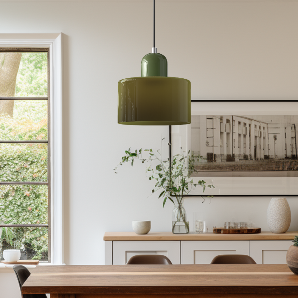 Bauhaus Creative Glass Pendant Light | Modern Kitchen Lighting | Adjustable 59.05 | Elegant Glass Design | Brick by Brick London 4