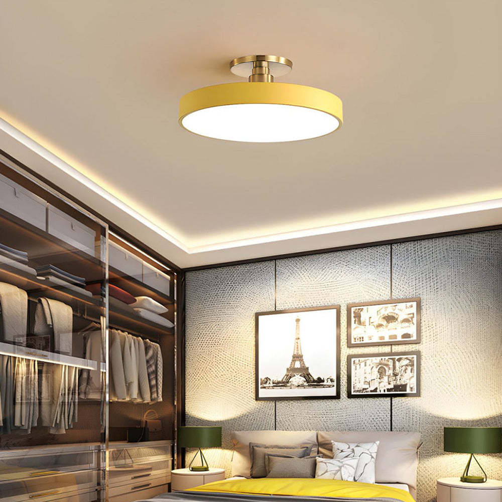 Ceiling Light – LED Semi Flush Mount – Diameter: 11.8/15.7/19.7/23.6 inches – Energy Efficient Design for Hallways, Dining Rooms, and Bedrooms 11