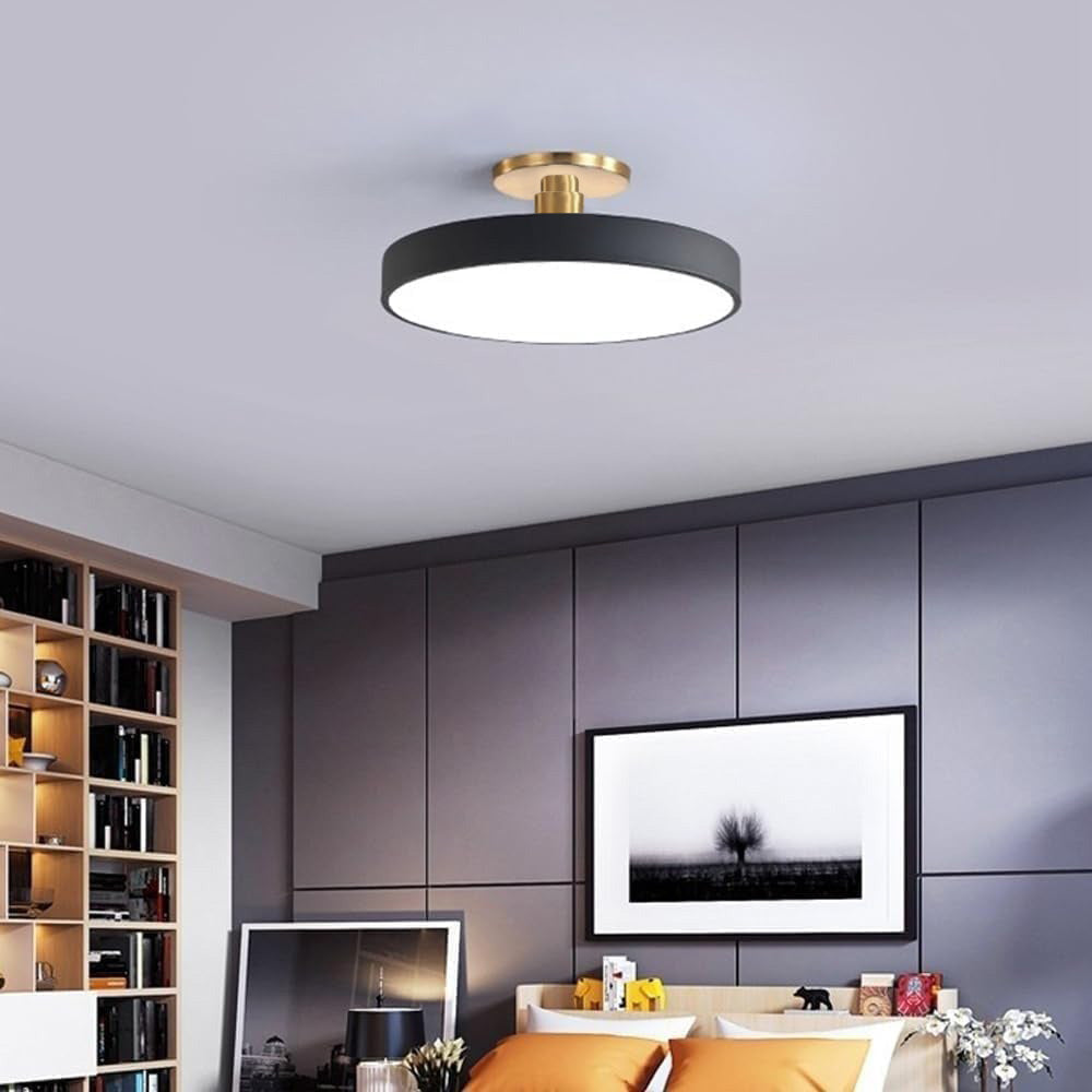Ceiling Light – LED Semi Flush Mount – Diameter: 11.8/15.7/19.7/23.6 inches – Energy Efficient Design for Hallways, Dining Rooms, and Bedrooms 2