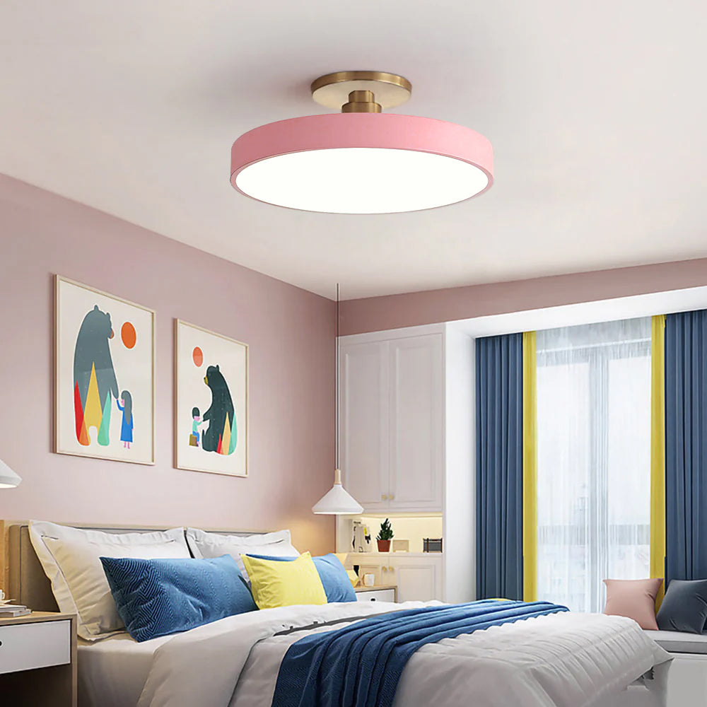 Ceiling Light – LED Semi Flush Mount – Diameter: 11.8/15.7/19.7/23.6 inches – Energy Efficient Design for Hallways, Dining Rooms, and Bedrooms 7