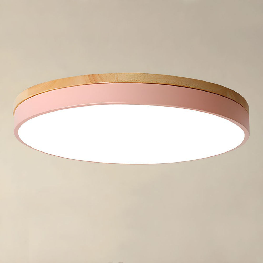 Ceiling Light – Wooden Design – Diameter: 11.8 to 23.6 inches – LED Illumination for Living Room or Dining Area 15