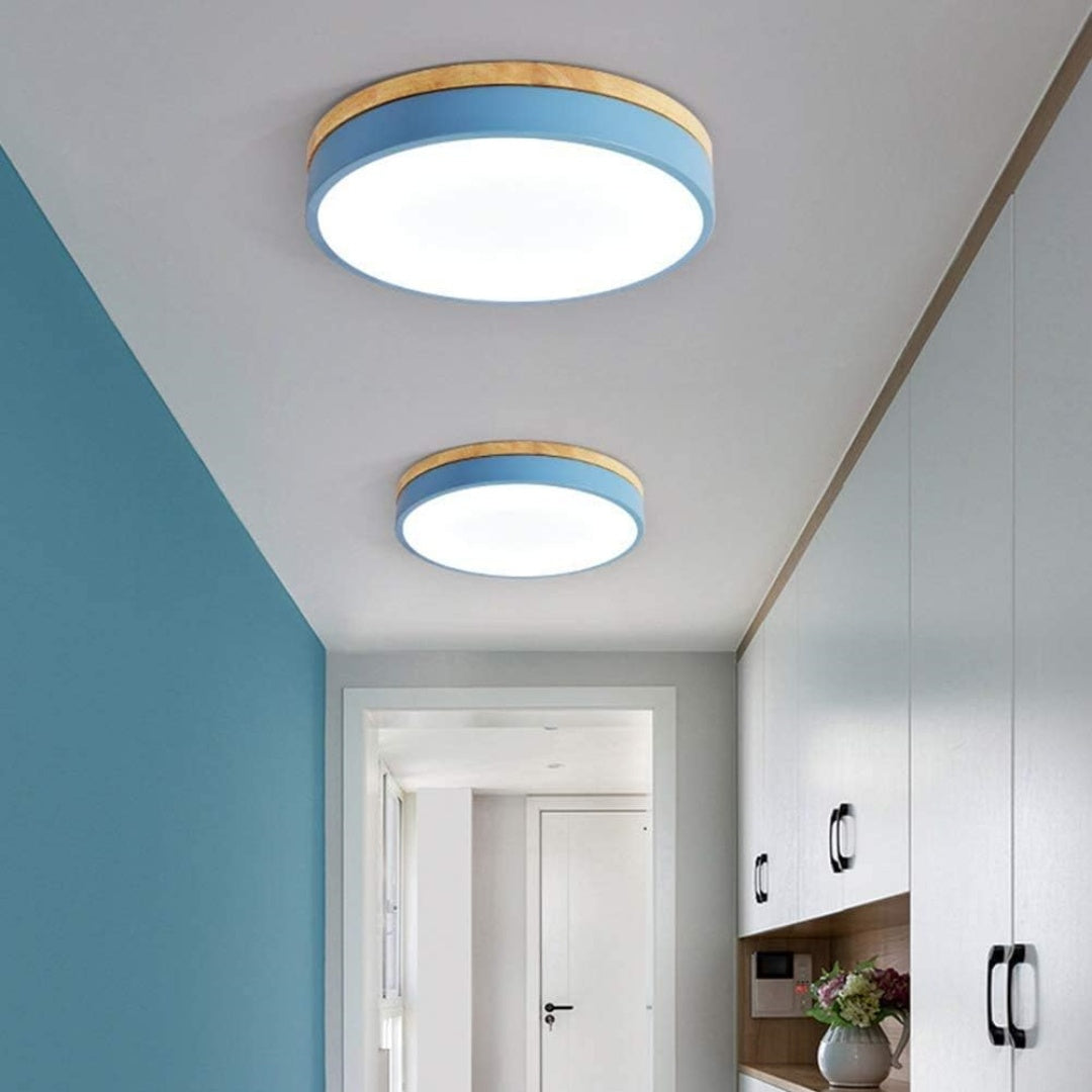 Ceiling Light – Wooden Design – Diameter: 11.8 to 23.6 inches – LED Illumination for Living Room or Dining Area 17