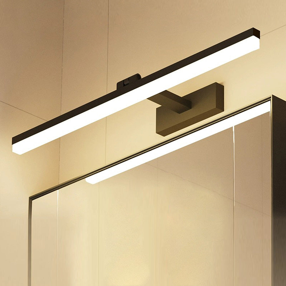 Contemporary Black LED Wall Light | Modern Bathroom Wall Sconce | Iron & Plastic | Hardwired | Brick by Brick London 0