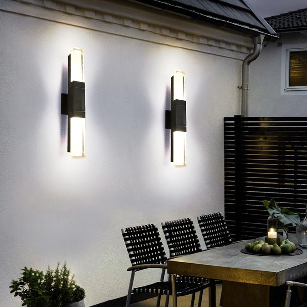 Contemporary LED Outdoor Wall Light | IP65 Weather-Resistant Aluminum | Modern Exterior Wall Lights | Brick by Brick London 10