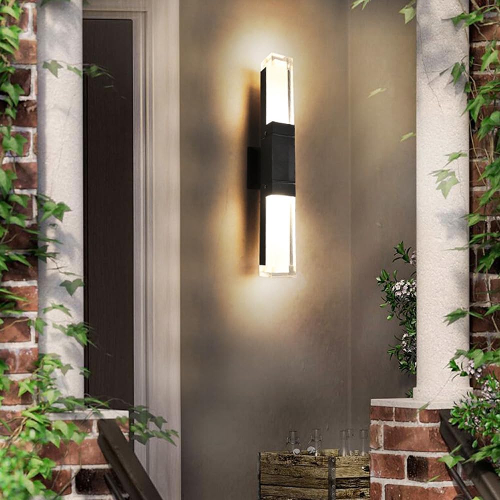 Contemporary LED Outdoor Wall Light | IP65 Weather-Resistant Aluminum | Modern Exterior Wall Lights | Brick by Brick London 11