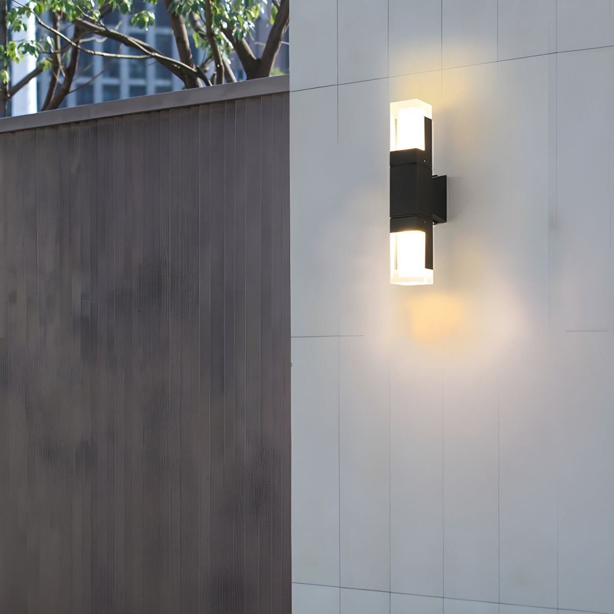 Contemporary LED Outdoor Wall Light | IP65 Weather-Resistant Aluminum | Modern Exterior Wall Lights | Brick by Brick London 5