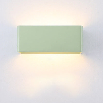 Cube Shade Wall Sconce Light | Modern Wall Lamp for Hallway & Bedroom | 3.14 Acrylic & Hardware | Brick by Brick London 15