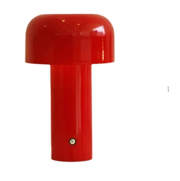 GlowSphere Table Lamp | Rechargeable Cordless Mushroom Design | Indoor Bedside Light | Eco-Friendly Ironwork & Acrylic | Brick by Brick London 7