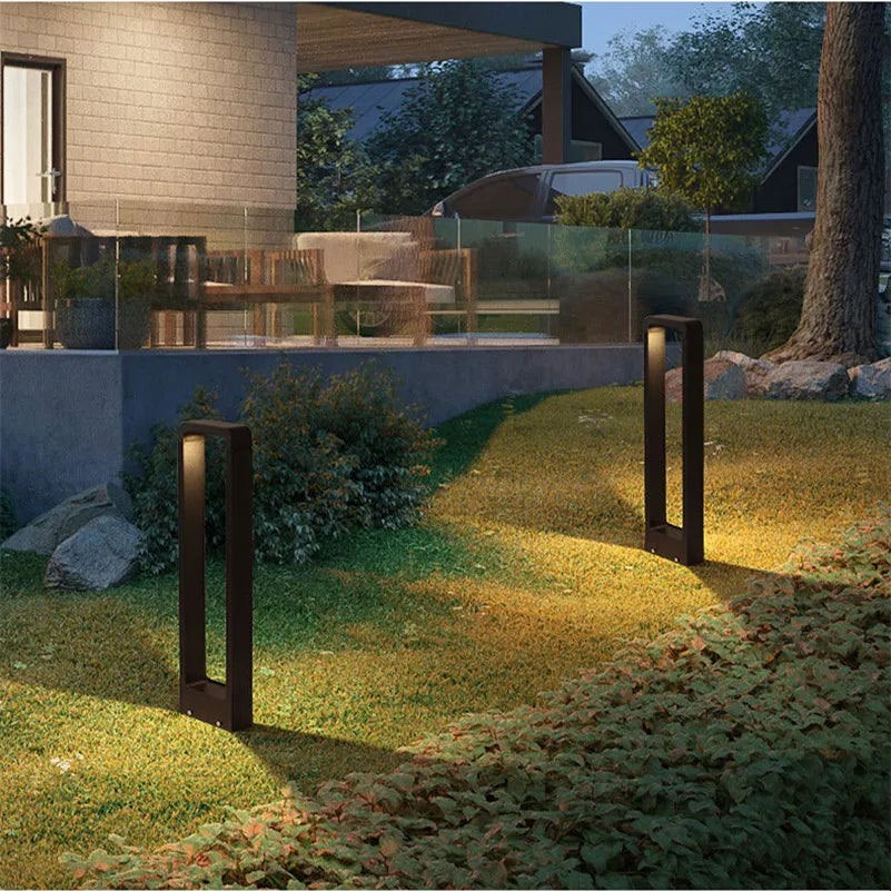 Ground Garden Light – Cast Aluminum and Stainless Steel – Height Options 11.8 or 23.6 – Weatherproof Outdoor Lighting 4