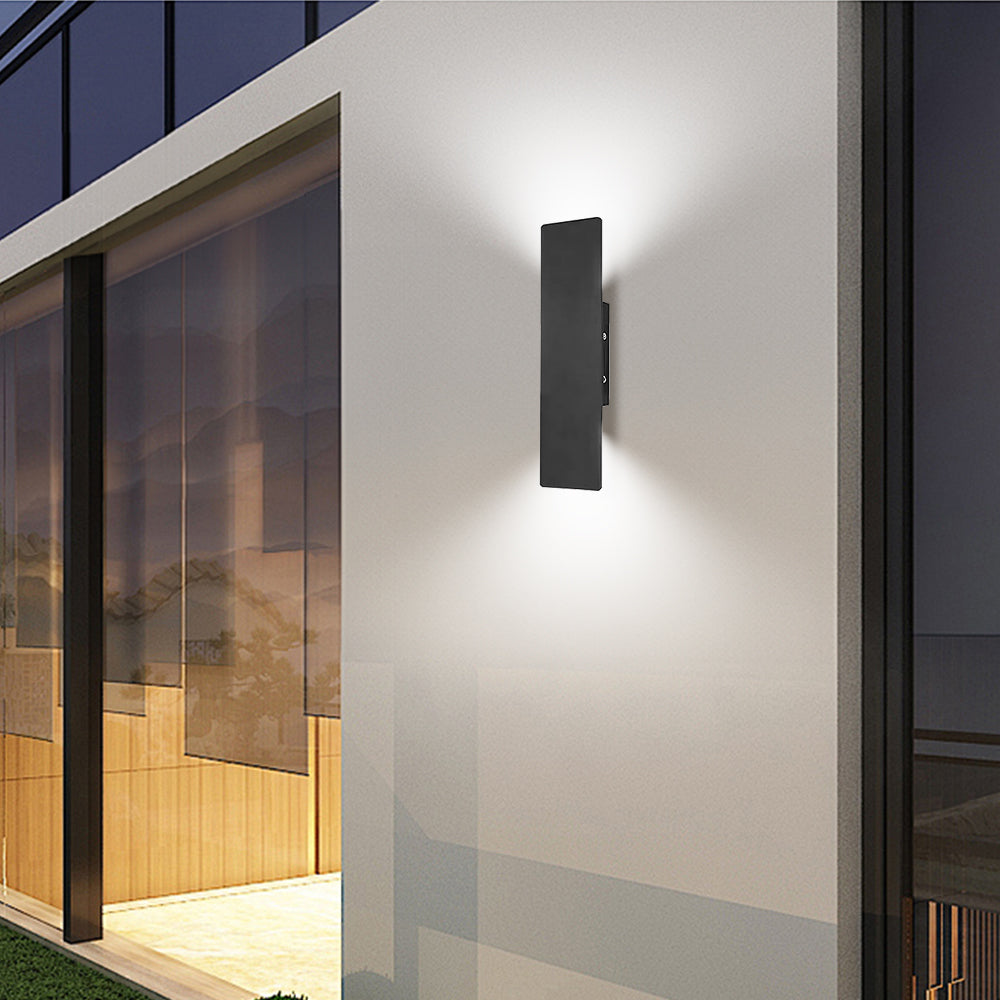 IP65 Waterproof Outdoor Wall Light | Modern Exterior Wall Lantern | Aluminum | Energy-Efficient | Brick by Brick London 1