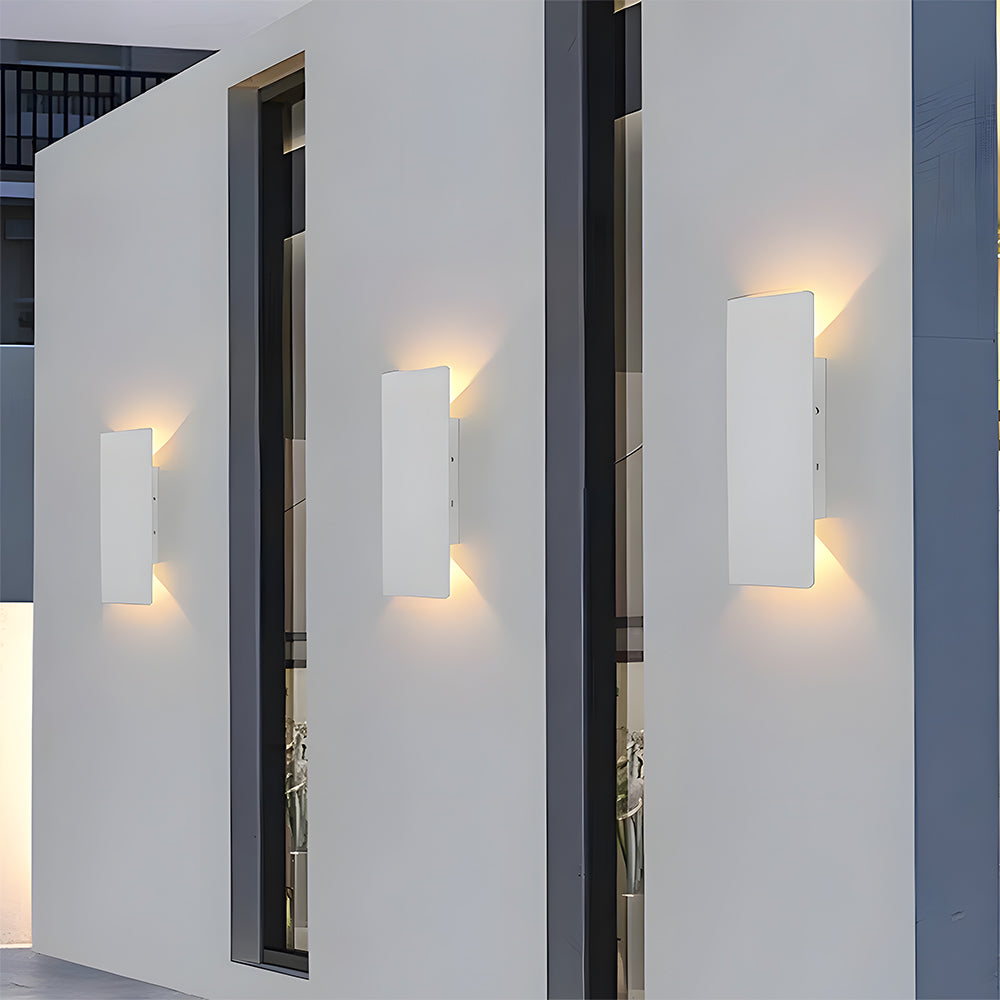 IP65 Waterproof Outdoor Wall Light | Modern Exterior Wall Lantern | Aluminum | Energy-Efficient | Brick by Brick London 12