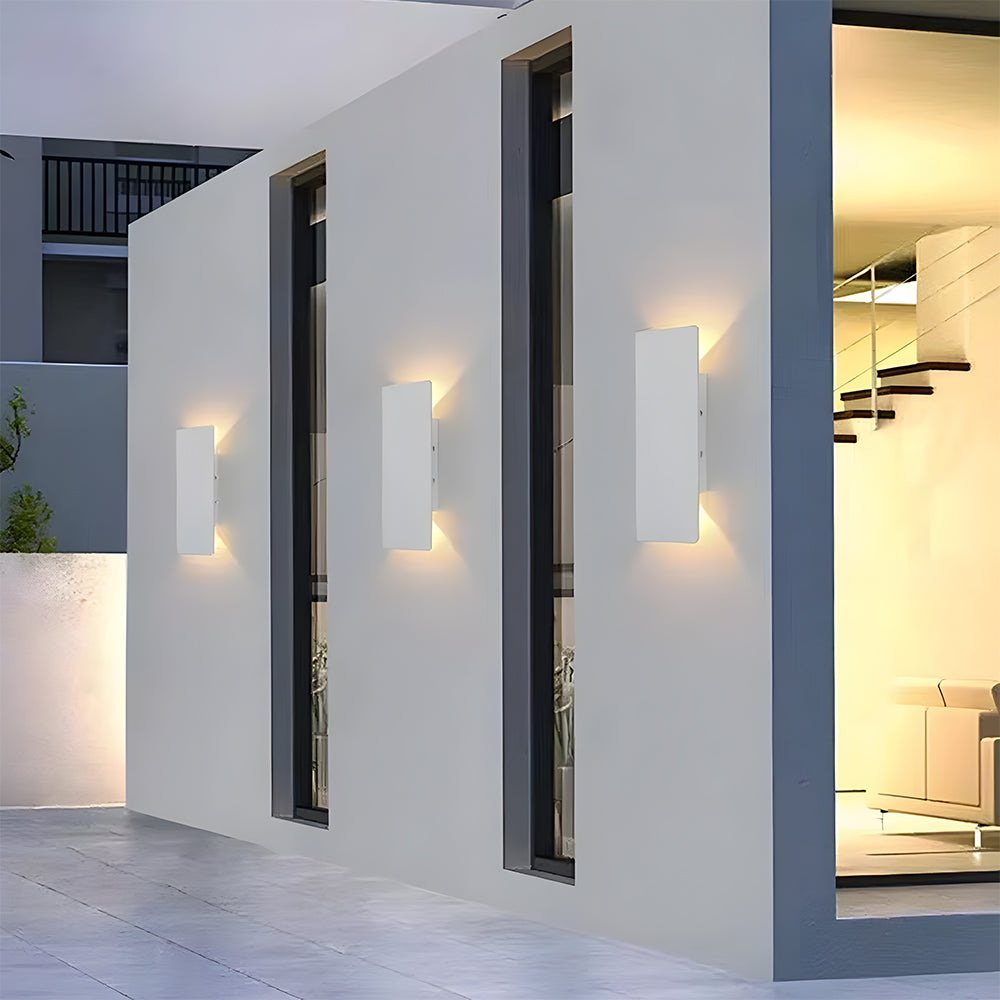 IP65 Waterproof Outdoor Wall Light | Modern Exterior Wall Lantern | Aluminum | Energy-Efficient | Brick by Brick London 13