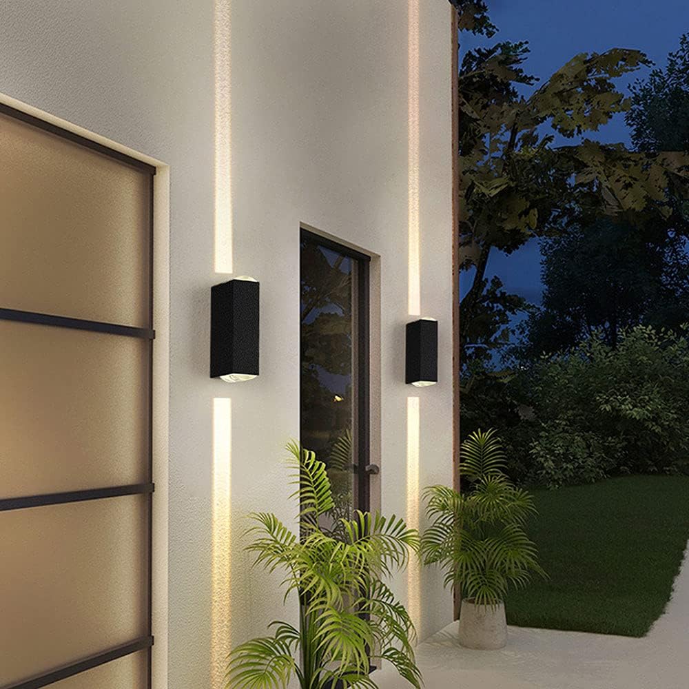 Industrial Black Outdoor Wall Light | Weather-Resistant Exterior Wall Sconce | 20W Aluminum | Brick by Brick London 2