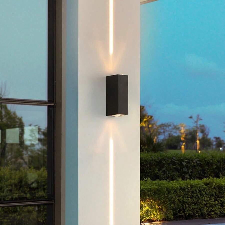 Industrial Black Outdoor Wall Light | Weather-Resistant Exterior Wall Sconce | 20W Aluminum | Brick by Brick London 3