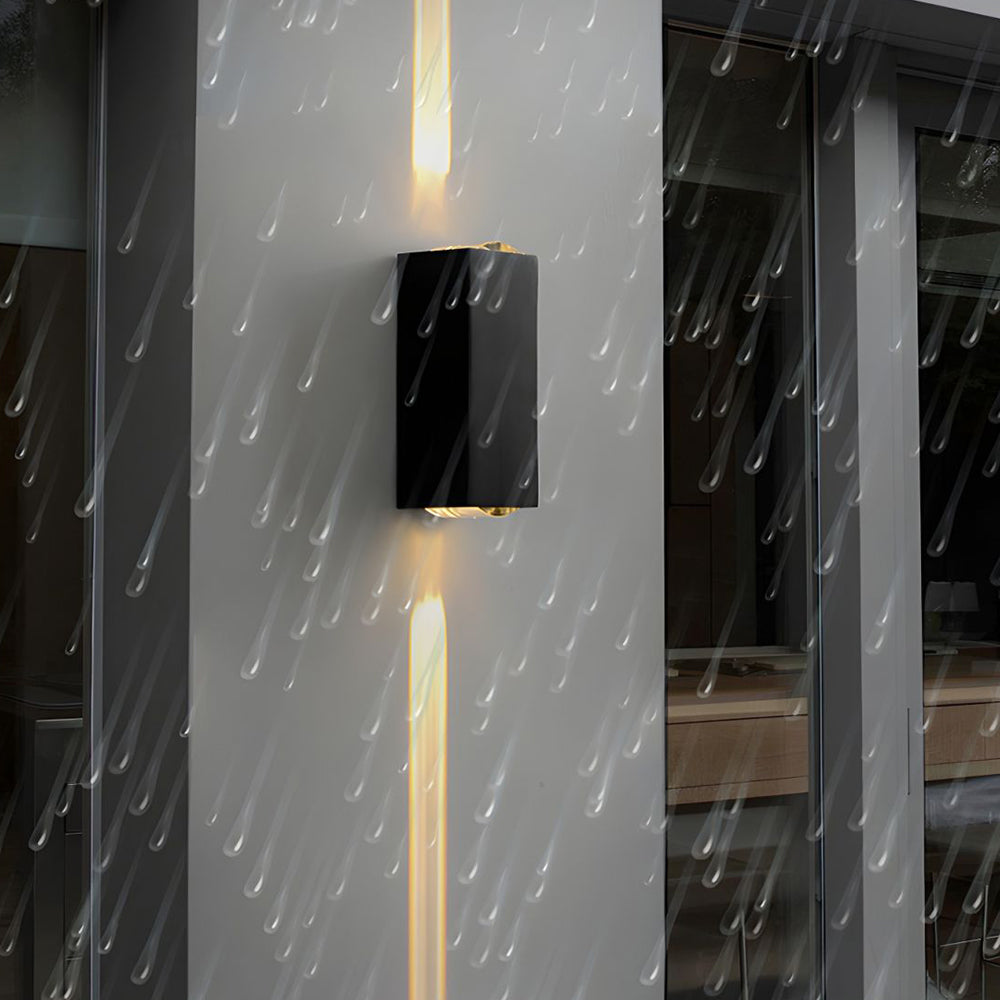 Industrial Black Outdoor Wall Light | Weather-Resistant Exterior Wall Sconce | 20W Aluminum | Brick by Brick London 4