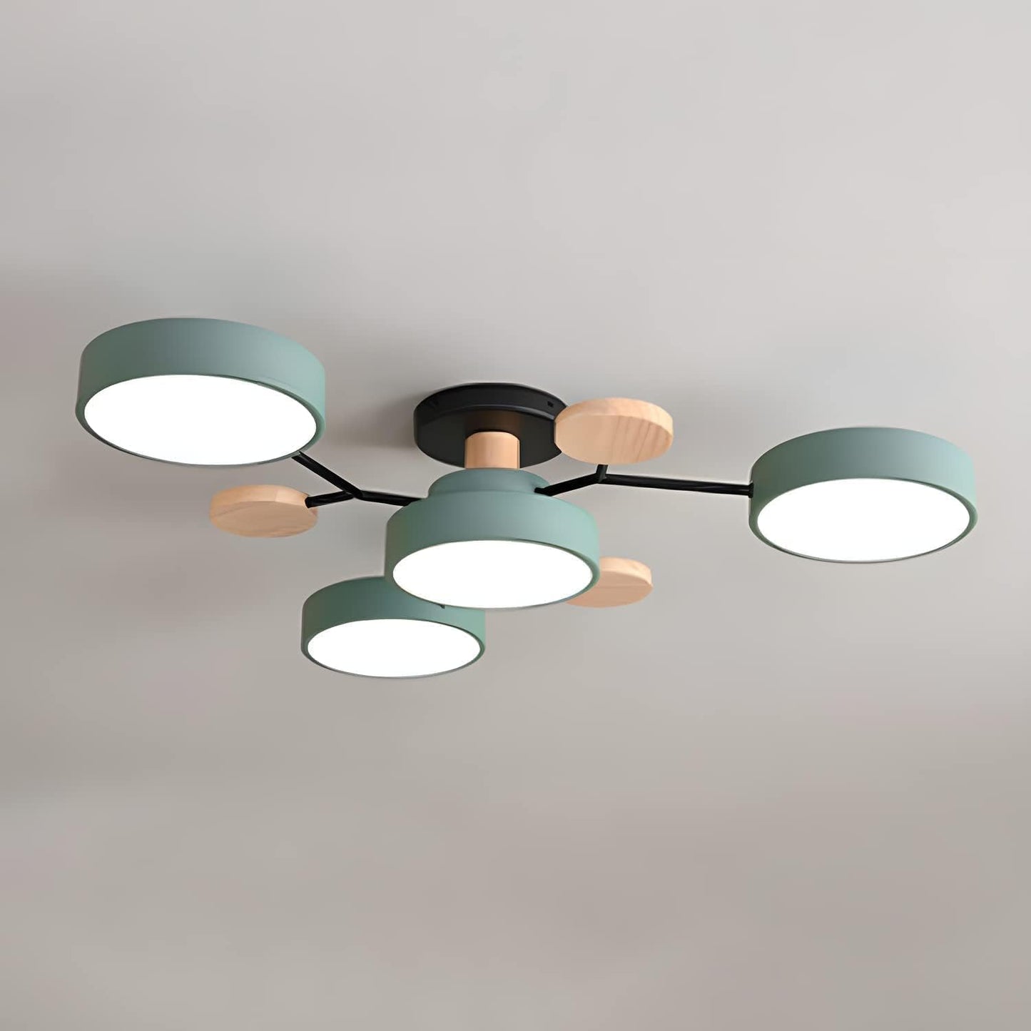 LED Ceiling Light – Modern Circular Design – Diameter: 33.5/35.4/37 inches – Energy Efficient for Living Room or Dining Room 1
