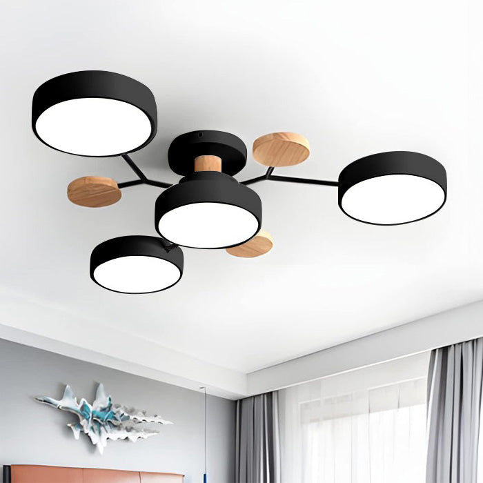 LED Ceiling Light – Modern Circular Design – Diameter: 33.5/35.4/37 inches – Energy Efficient for Living Room or Dining Room 10