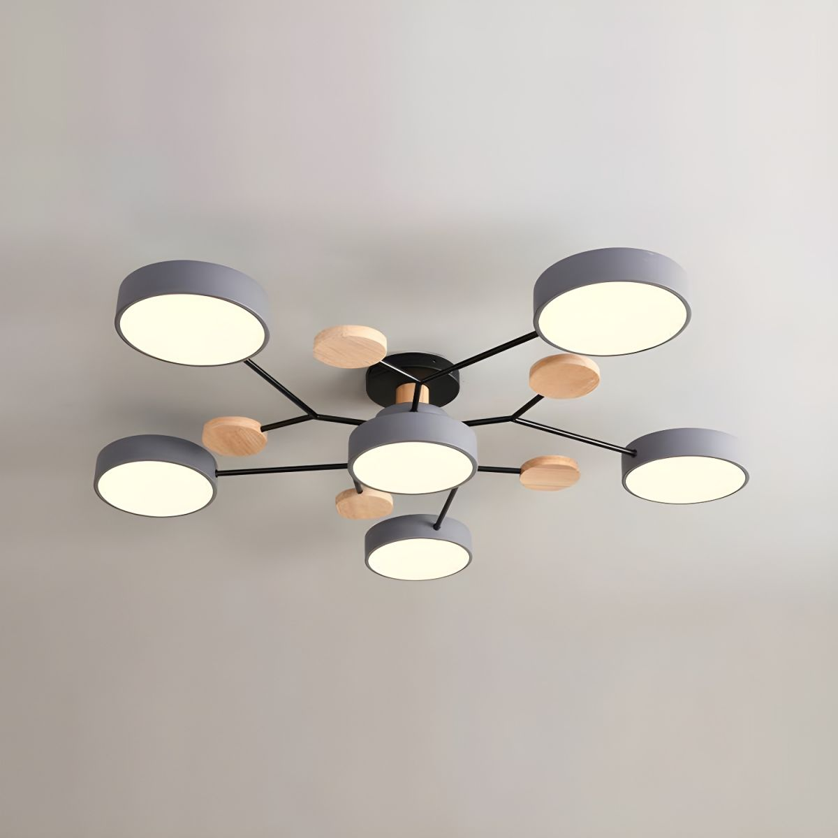 LED Ceiling Light – Modern Circular Design – Diameter: 33.5/35.4/37 inches – Energy Efficient for Living Room or Dining Room 14
