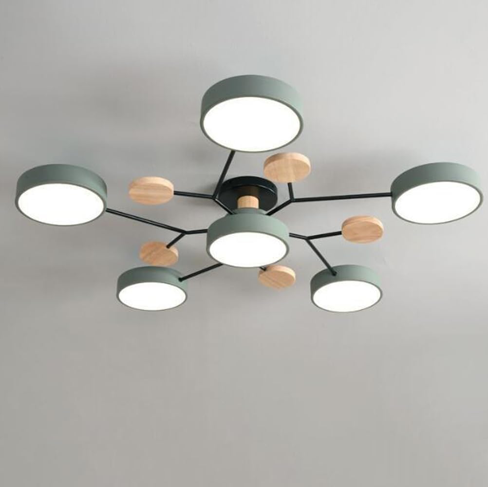 LED Ceiling Light – Modern Circular Design – Diameter: 33.5/35.4/37 inches – Energy Efficient for Living Room or Dining Room 9
