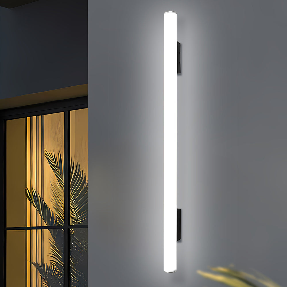 Minimalist White Outdoor Wall Light | Modern Outdoor Wall Lantern | Energy Efficient Aluminum & Acrylic | Brick by Brick London 10