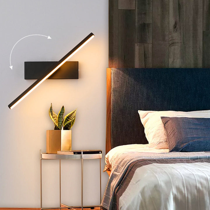 Modern Rotatable Wall Light | 30CM Aluminum Wall Lamp | Versatile Illumination for Living Room & Bedroom | Brick by Brick London 2
