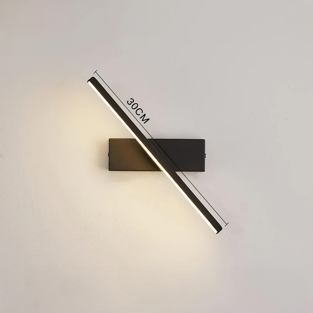 Modern Rotatable Wall Light | 30CM Aluminum Wall Lamp | Versatile Illumination for Living Room & Bedroom | Brick by Brick London 4