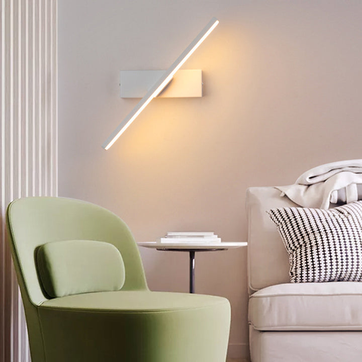 Modern Rotatable Wall Light | 30CM Aluminum Wall Lamp | Versatile Illumination for Living Room & Bedroom | Brick by Brick London 7