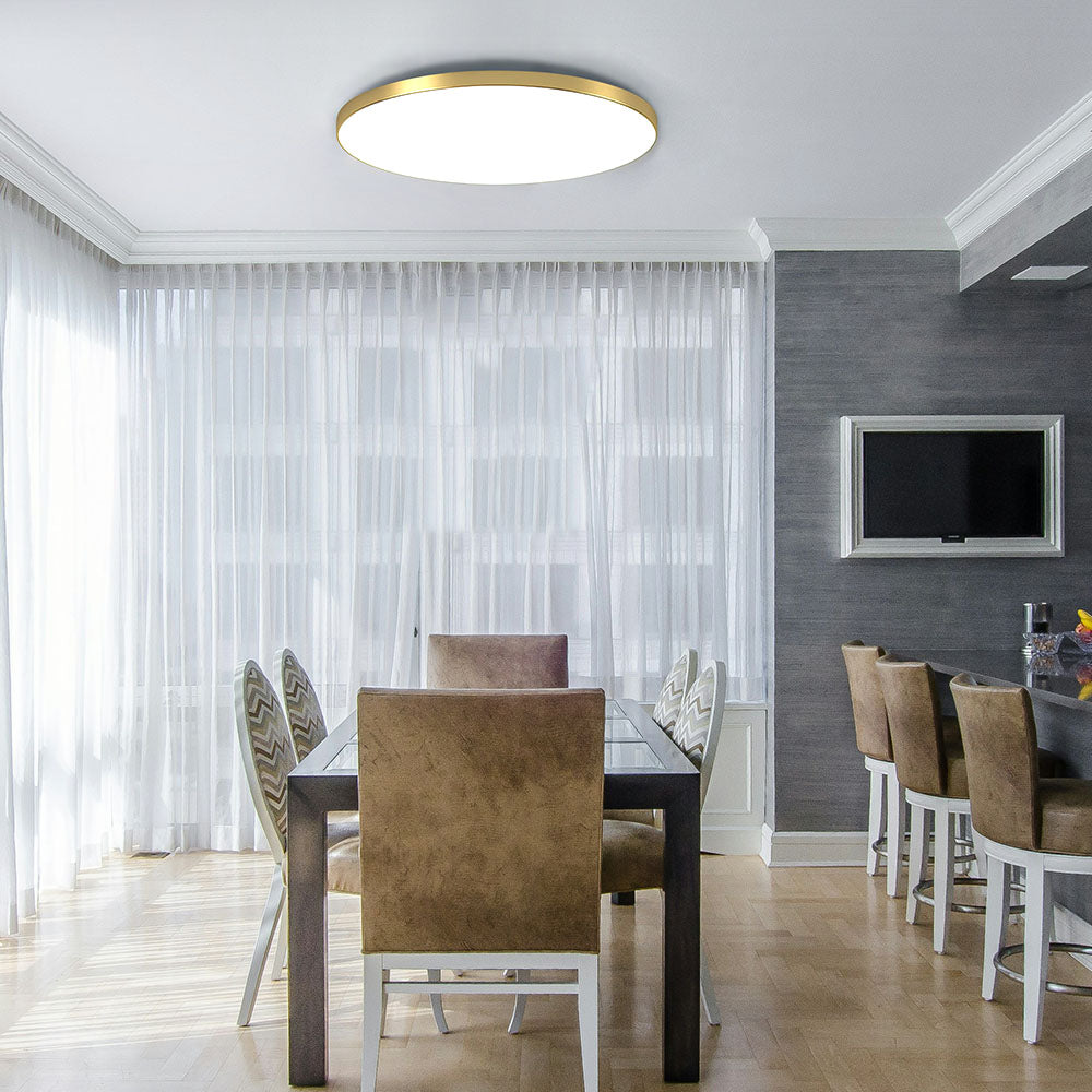 Modern Round LED Ceiling Light | Energy-Efficient Fixture | Minimalist Design | 23-45cm Diameter | Brick by Brick London 3