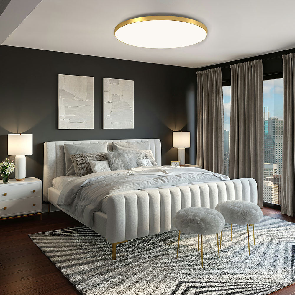 Modern Round LED Ceiling Light | Energy-Efficient Fixture | Minimalist Design | 23-45cm Diameter | Brick by Brick London 5