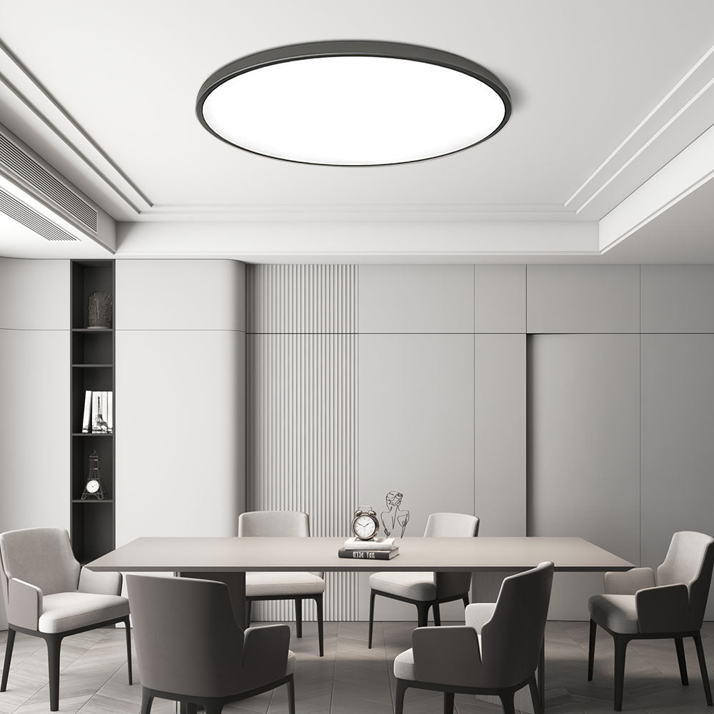 Modern Round LED Ceiling Light | Energy-Efficient Fixture | Minimalist Design | 23-45cm Diameter | Brick by Brick London 7