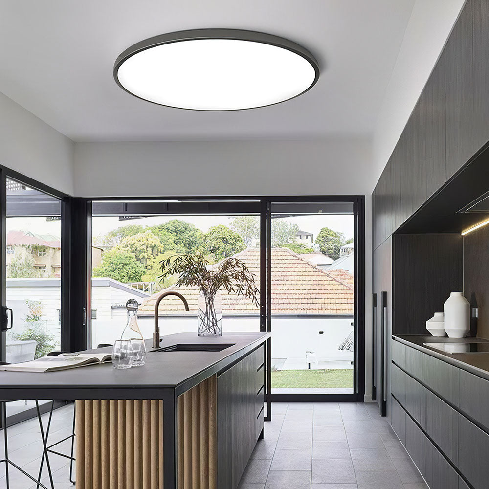 Modern Round LED Ceiling Light | Energy-Efficient Fixture | Minimalist Design | 23-45cm Diameter | Brick by Brick London 8