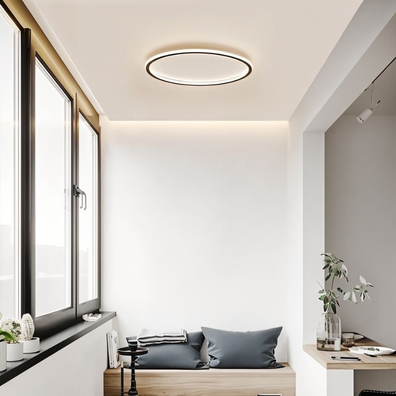 Modern Ultra-thin Round Ceiling Light | LED Lighting Solution | Aluminum & Iron | 30-78cm | Brick by Brick London 0