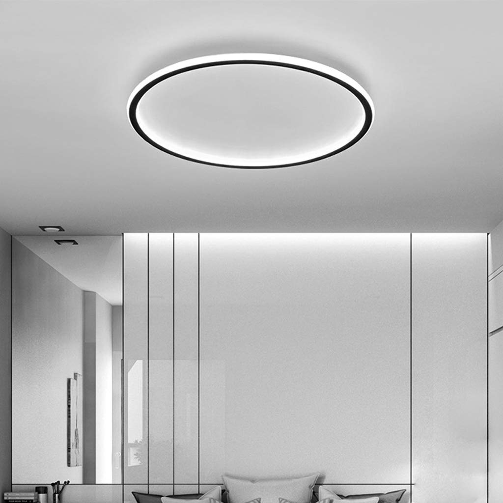 Modern Ultra-thin Round Ceiling Light | LED Lighting Solution | Aluminum & Iron | 30-78cm | Brick by Brick London 17