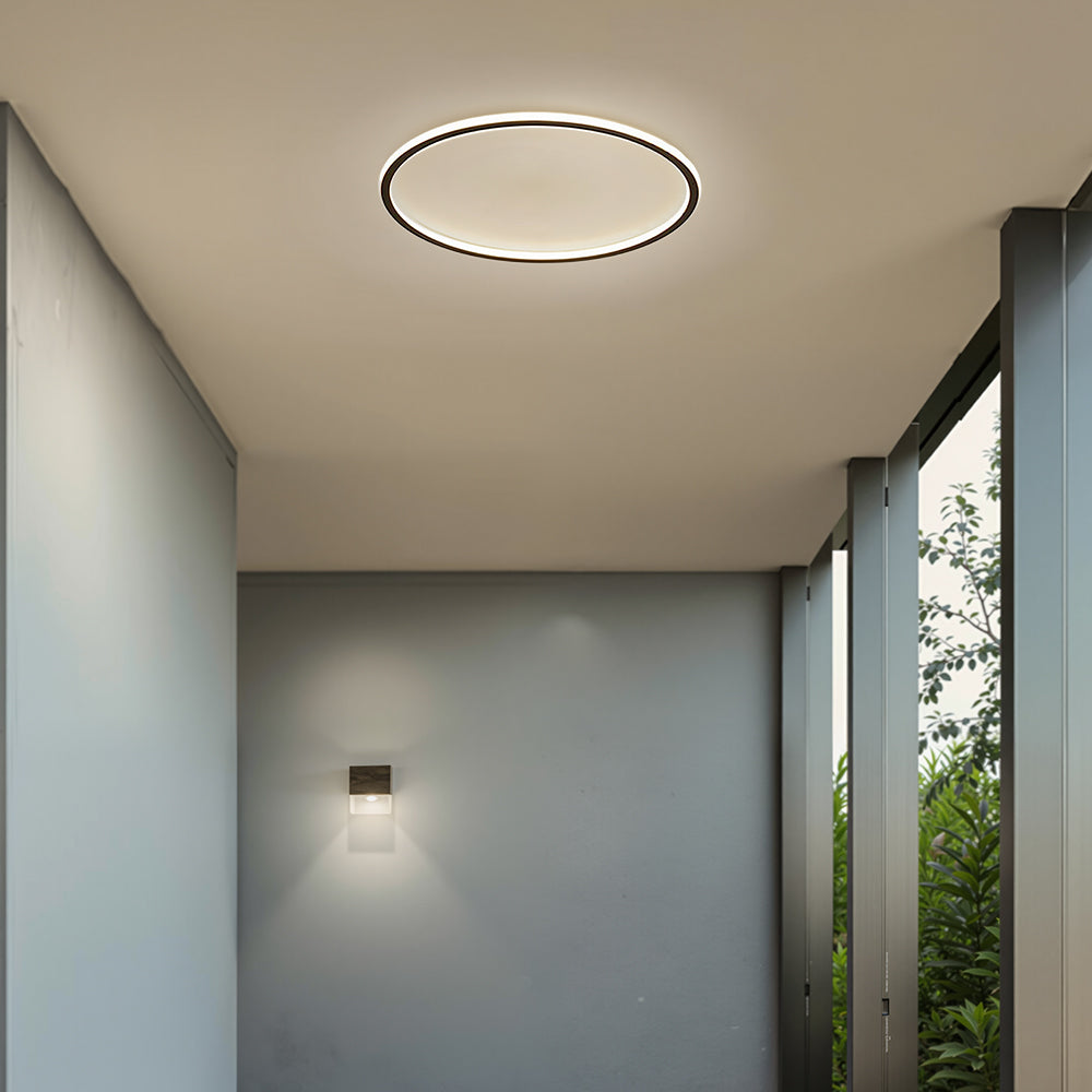 Modern Ultra-thin Round Ceiling Light | LED Lighting Solution | Aluminum & Iron | 30-78cm | Brick by Brick London 4