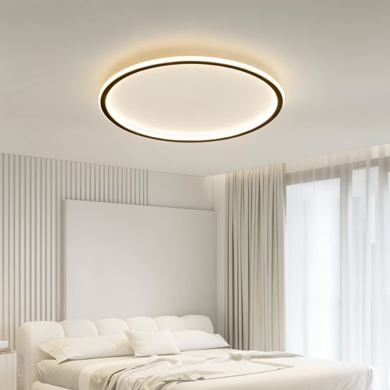 Modern Ultra-thin Round Ceiling Light | LED Lighting Solution | Aluminum & Iron | 30-78cm | Brick by Brick London 6