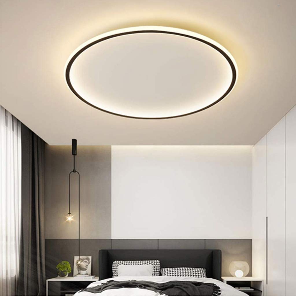 Modern Ultra-thin Round Ceiling Light | LED Lighting Solution | Aluminum & Iron | 30-78cm | Brick by Brick London 7