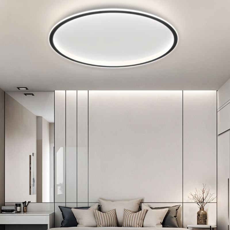 Modern Ultra-thin Round Ceiling Light | LED Lighting Solution | Aluminum & Iron | 30-78cm | Brick by Brick London 9