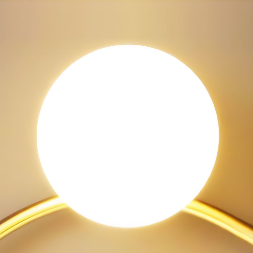 Modern Wall Clock – Black Aluminum Alloy – Diameter: 14 inches – Battery Operated with LED Ambient Light 6