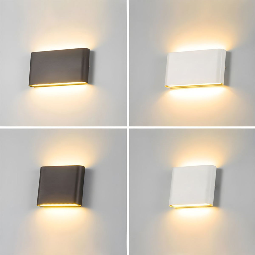 Modern Waterproof Outdoor Wall Light | Energy-Efficient LED Sconce | Dual-Light Effect | Aluminum | Brick by Brick London 8
