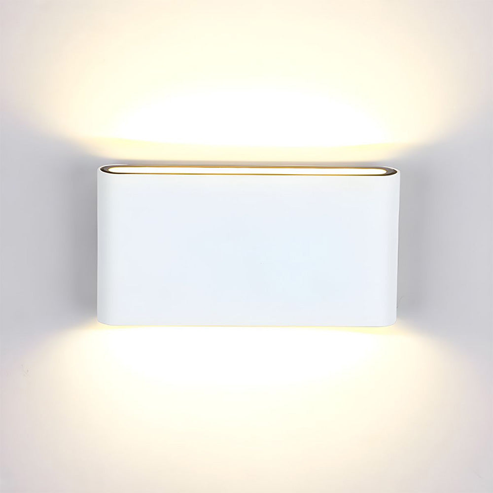 Modern Waterproof Outdoor Wall Light | Energy-Efficient LED Sconce | Dual-Light Effect | Aluminum | Brick by Brick London 9