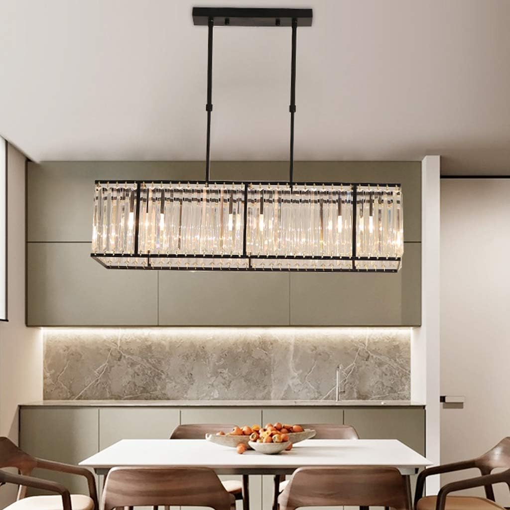 Nordic Simple Crystal Chandelier Light | Elegant Living Room Lighting | Iron & Crystal | 3-4 Light Options | Brick by Brick London 2