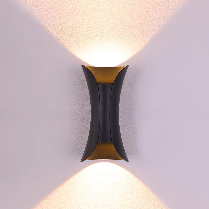 Outdoor Wall Lamp – Waterproof Aluminum – Height 7.57/11.81 Inches – Energy-Efficient LED for Garden and Outdoor Spaces 2