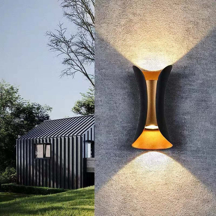 Outdoor Wall Lamp – Waterproof Aluminum – Height 7.57/11.81 Inches – Energy-Efficient LED for Garden and Outdoor Spaces 9