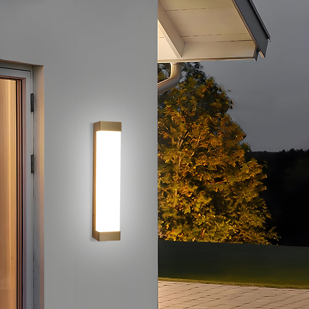 Outdoor Wall Light – Acrylic Waterproof – Height: 17.7/23.6/35.4 inches – Energy-Efficient LED for Patios and Gardens 0