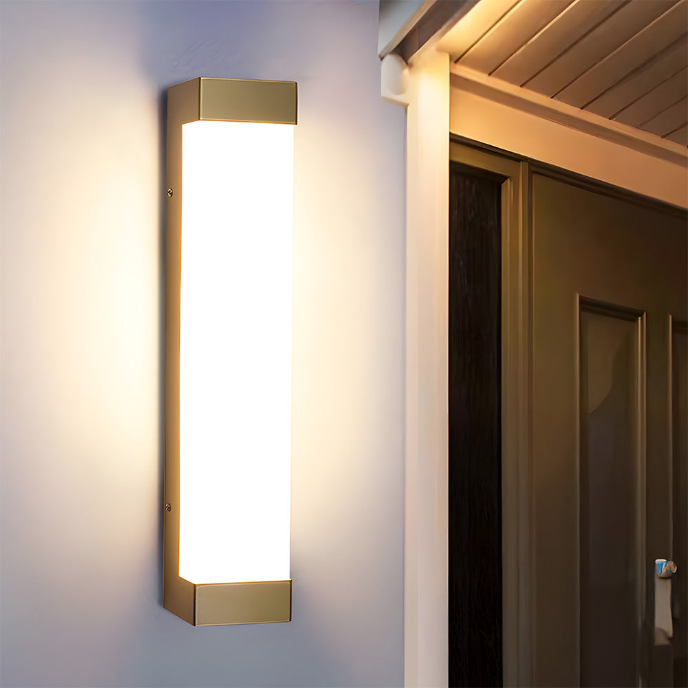 Outdoor Wall Light – Acrylic Waterproof – Height: 17.7/23.6/35.4 inches – Energy-Efficient LED for Patios and Gardens 1