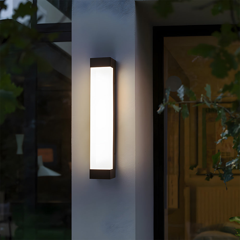 Outdoor Wall Light – Acrylic Waterproof – Height: 17.7/23.6/35.4 inches – Energy-Efficient LED for Patios and Gardens 13